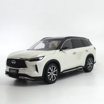 Paudi 1: 18 Ölçekli Infiniti QX60 Beyaz 2022 Diecast Minyatür Metal Araba Modeli Oyuncaklar Erkek Kız Çocuklar Hediyeler Koleksiyonları