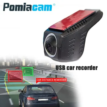 Q1 1080 P ADAS araba dvr'ı Kamera USB DVR android kamera 4.4 / 5.1.1/6.0 Araba PC Araba DVR Kamera Sürüş kaydedici
