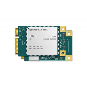 Quectel EC25-EU MİNİ PCIE LTE Cat4 modülü EMEA/Tayland hızlı EC21-EU 4G Cat1 modülü Bant B1/B3/B7/B8/B20/B28A / B38 / B40 / B41