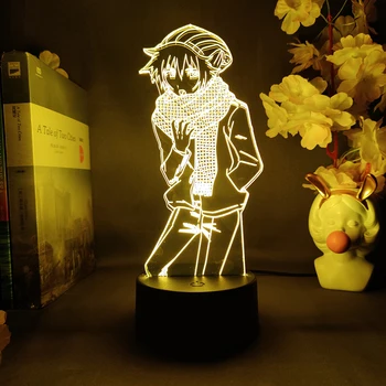 Shin Tsukimi LED Anime Lamba Kawaii Yatak Odası Dekorasyon Nightlight Kimi ga Parlaklık: Tasuketsu Ölüm Oyunu Karakter RGB masa lambaları