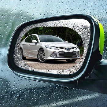 Sis Sticker Yağmur Geçirmez Toyota Yaris Tundra Tacoma RAV4 için Ayna Volkswagen 1.2 Touareg2 GolfA5 GT araba Anti Film Dikiz 