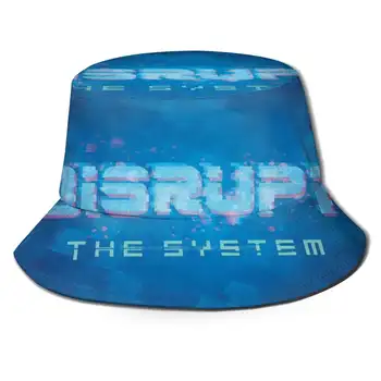 Sistemi Bozmak Desen Şapkalar dış mekan şapkası güneşlikli kep Aksaklık Bozmak Tipografi Motivasyon Bilim Kurgu Vaporwave 80S 90S Gelecek Sanatçı