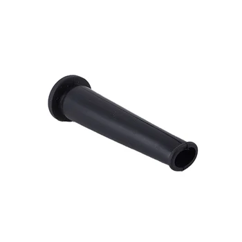 Siyah PVC Kauçuk Gerginlik Giderici Kablo Çizme Koruyucu kablo kılıfı Hortum Güç Aracı Önyükleme Kablosu