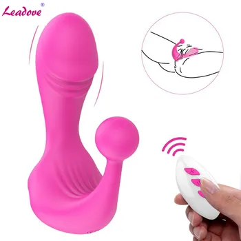 Strap-on Dildo Vibratör bayanlara Seks Oyuncak C Dize Titreşimli Külot USB Şarj Edilebilir Masturbator Erotik Oyuncaklar Yetişkinler için TD0253