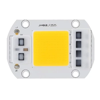 Sıcak Beyaz LED Ampuller Enerji Tasarrufu Çip yüksek Gerilim ışık kaynağı Yüksek Güç LED çip Trafik Aydınlatması İçin 100W 220V