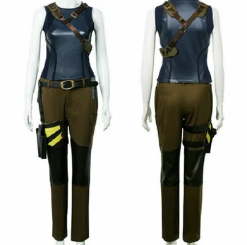 Sıcak Satış Yeni Lara Croft Kostüm Tam Anime Cosplay Kostüm Özel Charm Cadılar Bayramı Kostüm