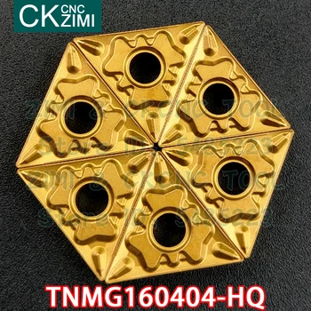 TNMG160404-HQ TNMG 160404 HQ karbür insert Dış dönüm ekler aracı CNC mekanik Metal torna ahşap Kesme aleti çelik