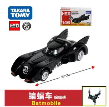 TOMY Domeka Alaşım Araba Modeli Disney Batman Araba Araba Oyuncak Sınırlı Koleksiyon Versiyonu