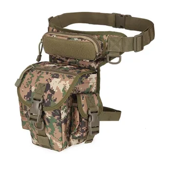 Taktik bacak çantası Aracı Uyluk Paketi av çanta Bel Paketi Motosiklet Sürme Erkekler Askeri Bel Paketleri