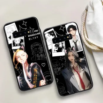 Tokyo Avenger Japonya Anime Telefon Kılıfı İçin Samsung Galaxy S8 S9 S10 Artı S10 S20 Lite Ultra FE Yumuşak Kılıflar Funda Mikey Arka kapak