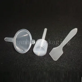 Toptan Kozmetik Ambalaj Araçları, Huni / Küçük Kaşık / Mini Huni Seti, Kozmetik Aksesuar Tuvalet Kitleri