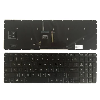 Toshiba Uydu İçin yeni S55-B5266 S55-B5157 S55-B5268 S55-B5292 S55-B5132 S55-B5148 S55-B5155 ABD dizüstü klavye Arkadan Aydınlatmalı