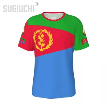 Unisex Ulus T-shirt Eritre Bayrağı Eritre T-Shirt forması Erkekler Kadınlar İçin Futbol Futbol Taraftarları Hediyeler Özel giysi tee