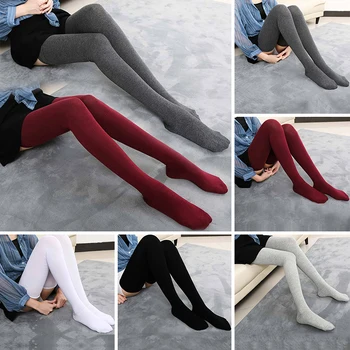 Uyluk Yüksek Çorap Tayt Yüksek Uzun Çorap Uzun Boylu Kişi Yüksek Çorap Tüm Maç Çorap Kış Sonbahar Diz Üzerinde Uzatmak Düz renk