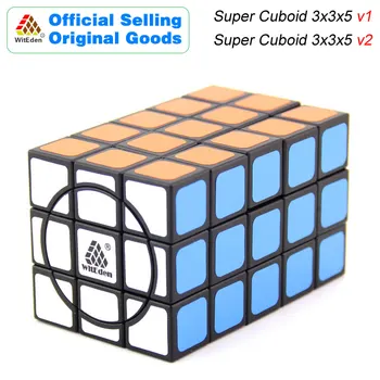 WitEden Süper Cuboid 3x3x5 v1 / v2 Sihirli Küp 335 Cubo Magico Profesyonel Hız Küp Bulmaca Antistres Oyuncaklar Çocuklar İçin