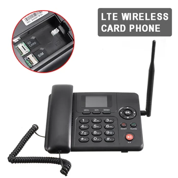 WİFİ Paylaşımı ile 4G Kablosuz Kart Telefon Desteği SIM Kart Sabit Telefon Handfree masa telefonu Sabit Kablosuz Telefonlar