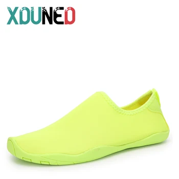 XDUNED Düz Renk Unisex Sneakers Yüzme Ayakkabı Çabuk Kuruyan Erkekler Aqua ayakkabı su ayakkabısı Zapatos De Mujer Plaj su ayakkabısı