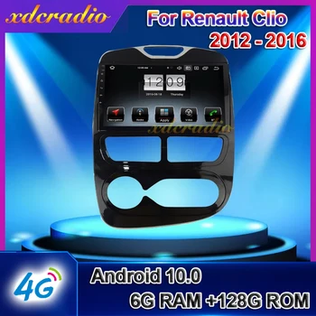 Xdcradio Android 10.0 Renault Clio İçin Araba Radyo Automotivo otomatik GPS Navigasyon araç DVD oynatıcı Multimedya Oynatıcı Stereo 4G BT 2012-2016