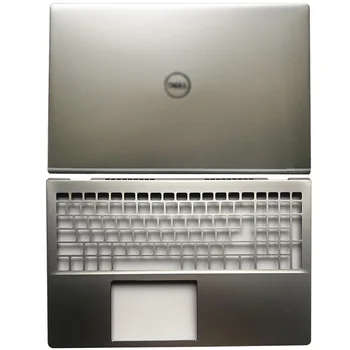 YENİ Laptop Çantası LCD arka kapak / Palmrest Büyük Harf DELL ınspiron 5501 5504 5505 İçin Gümüş Dizüstü bilgisayar kasası
