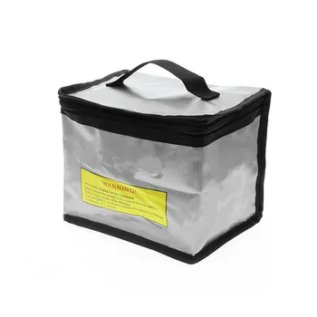 Yangın geciktirici kumaş Kılıf Tutucu saklama kutusu Kapak için 2S 3S 4S 6S Lityum Pil kutu konteyner Çanta Case Organizatör Kutusu Kasa