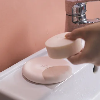 Yaratıcı ev ürünleri banyo yaratıcı diyatomit sabunluk su emme tatsız lavabo sabunluk