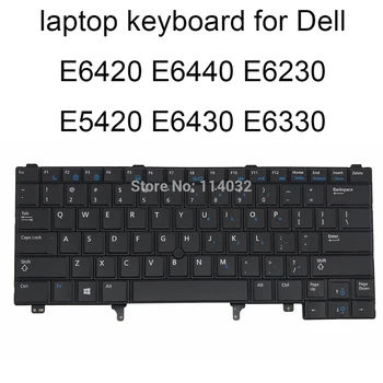 Yeni ABD dizüstü klavye NVW27 Dell latitude E6420 E6430 E6440 E6230 E5420 CN - 0NVW27 İngilizce klavyeler Trackpoint ile keycaps