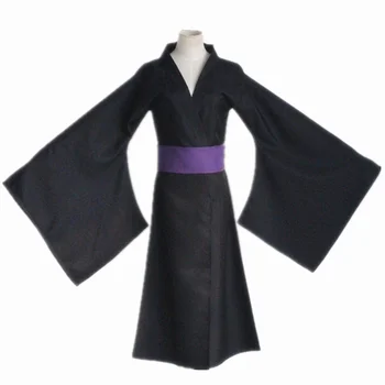 Yeni Anime Noragami Çünkü Noragami Cosplay Cadılar Bayramı Kimono Günlük Giyim Bornoz Savaş Tam Set 3in1 (Kimono + pantolon + Kemer)