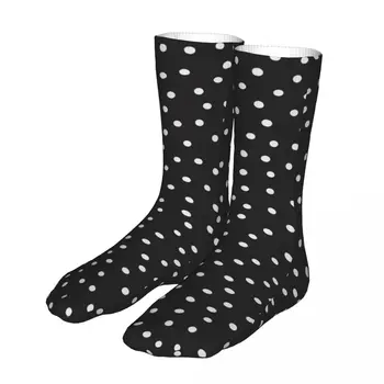 Yeni Çorap Erkek Erkek Kadın Yenilik Beyaz Nokta Çorap spor çorapları İlkbahar Yaz Sonbahar Kış