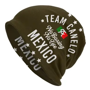 Yetişkin erkek örgü Şapka Takım Canelos Alvarez Meksika Temel Kaput Şapka güneş kapaklar R257 Yenilik Unisex Örgü Şapka