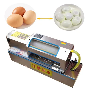 Yumurta Soyma Makinesi Makul Hafif Yapı Tasarımı Bıldırcın Yumurtası Kabuğu Soyma Makinesi