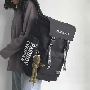 Yüksek Kaliteli gençler için sırt çantaları Kız ve Erkek 15.6 Laptop Sırt Çantası okul çantası oxford su geçirmez Çanta Moda okul çantası s