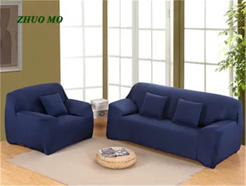ZHUO MO düz renk köşe kanepe kılıfı s oturma odası için elastik spandex slipcovers kanepe kılıfı streç kanepe ev için