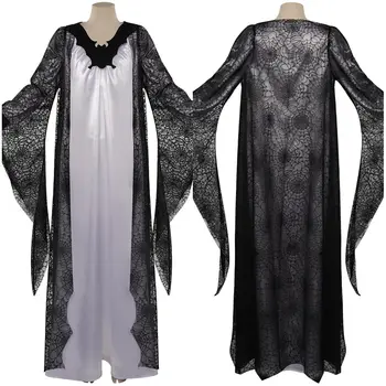 Zambak Munster Cosplay Kostüm Kıyafetler Cadılar Bayramı Karnaval Elbise