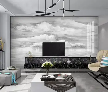 beibehang Özel İskandinav gri taş bulutlar Fotoğraf Duvar Kağıdı Modern Duvar Oturma Odası Yatak Odası Papel De Parede 3 D duvar kağıtları ev