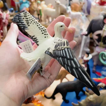 pvc şekilli kalıp oyuncak Simülasyon hayvan modeli oyuncak albatros martı
