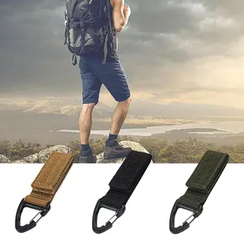 Çanta Kelepçesi Kullanışlı Üçgen Şekli Taşıması Kolay Çok Fonksiyonlu Açık çanta kancası Tırmanma Aksesuarları Açık anahtar kancası Anahtarlık