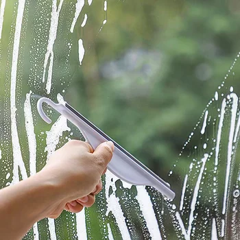 Çok Fonksiyonlu Mini Yumuşak Silikon cam sileceği Mutfak Banyo Temizleme Aracı Aksesuarları Araba dikiz aynası Pencere CleanBrush