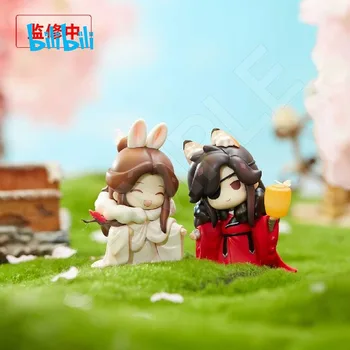 Ön satış Anime Cennet Resmi erkek Nimet Tian Guan Ci Fu Q Versiyonu aksiyon figürü oyuncakları Modeli Bebek Xie Lian Hua Cheng Yumurta Kutusu