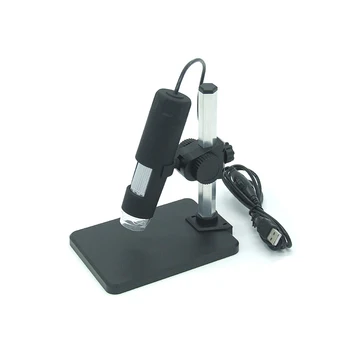 Ücretsiz Kargo USB Dijital Polarize Mikroskop Video Kamera ile 0.3 M 0-40mm Rulo tipi büyüteç endüstriyel Aracı PCB için