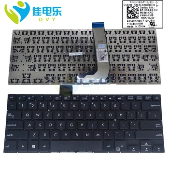 İngilizce klavye için ASUS VİVOBOOK X405 X405U X405UA X405UQ X405UR S4000U Laptop klavyeler ABD siyah orijinal Yeni 0KNB0 F120US00