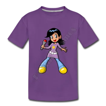 Şarkı kız Karikatür Çocuk T-Shirt 3D Her Yerinde Baskılı Çocuk t shirt Erkek Kız İçin Komik Hayvan Yaz Kısa Kollu 03