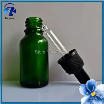 Şişe Kapatma Makinesi serum şişesi Plastik Şişe Kapakları Koyu Yeşil 10ml E-sıvı Mini Küçük Dekoratif Cam Şişe Mantarlı