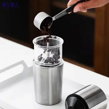 Elektrikli Kahve Çekirdeği Değirmeni Paslanmaz Çelik Espresso Kahve Çekirdekleri Baharat Değirmeni Makinesi USB Şarj Edilebilir Taşınabilir Kahve Değirmeni